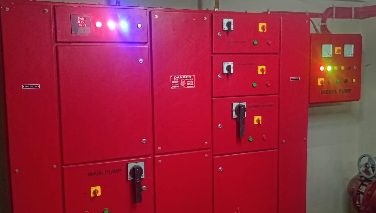 GSFS fire pump control panels