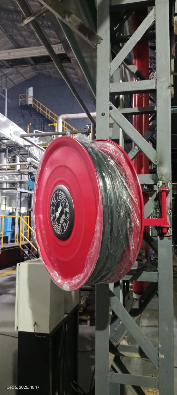 On-site fire system installation