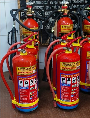 Fire extinguishers warehouse