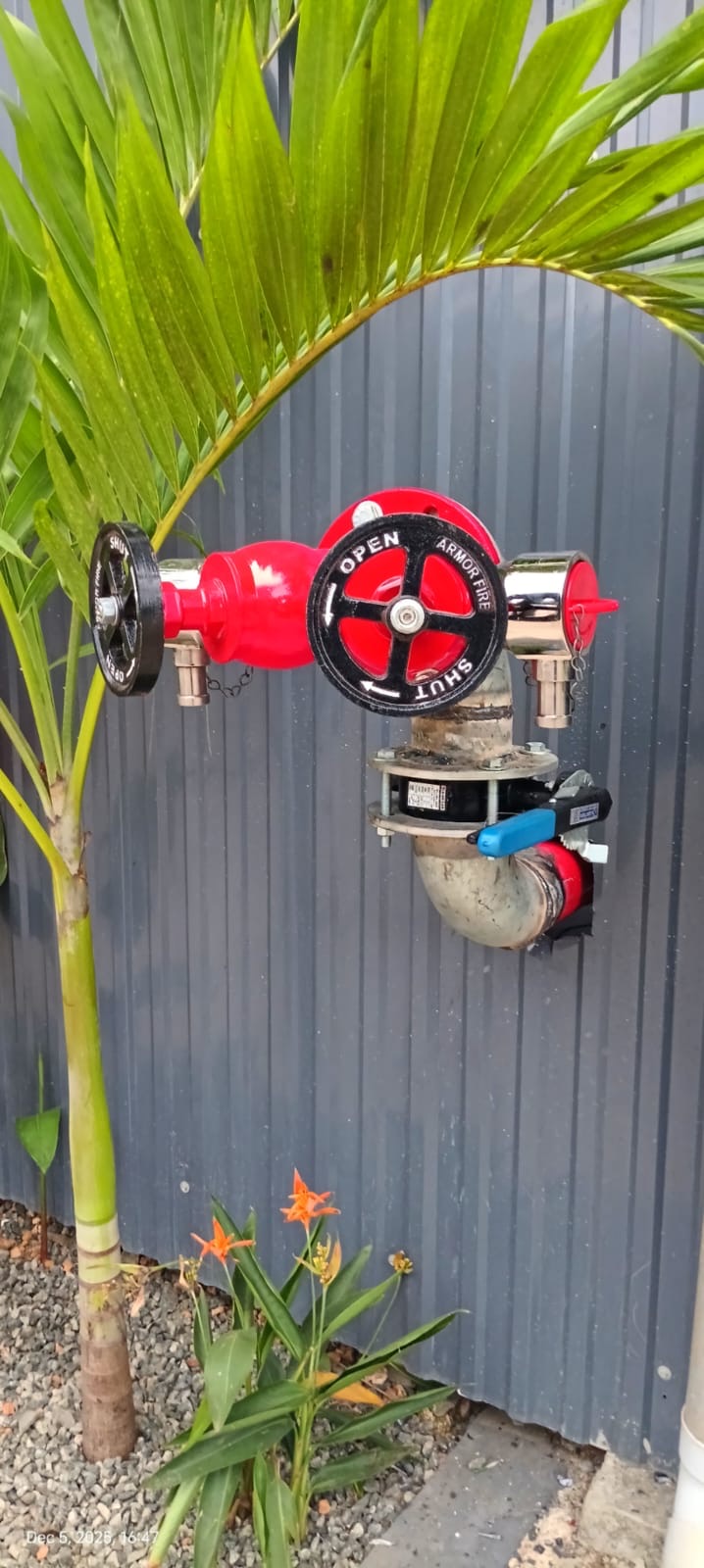 Fire extinguisher stock and warehouse